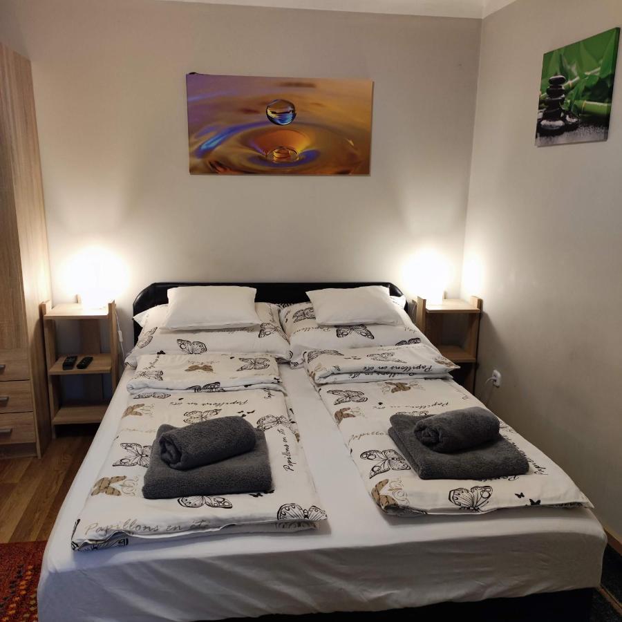 Green Garden Apartment Ingyenes Zart Parkoloval Segedyn Zewnętrze zdjęcie